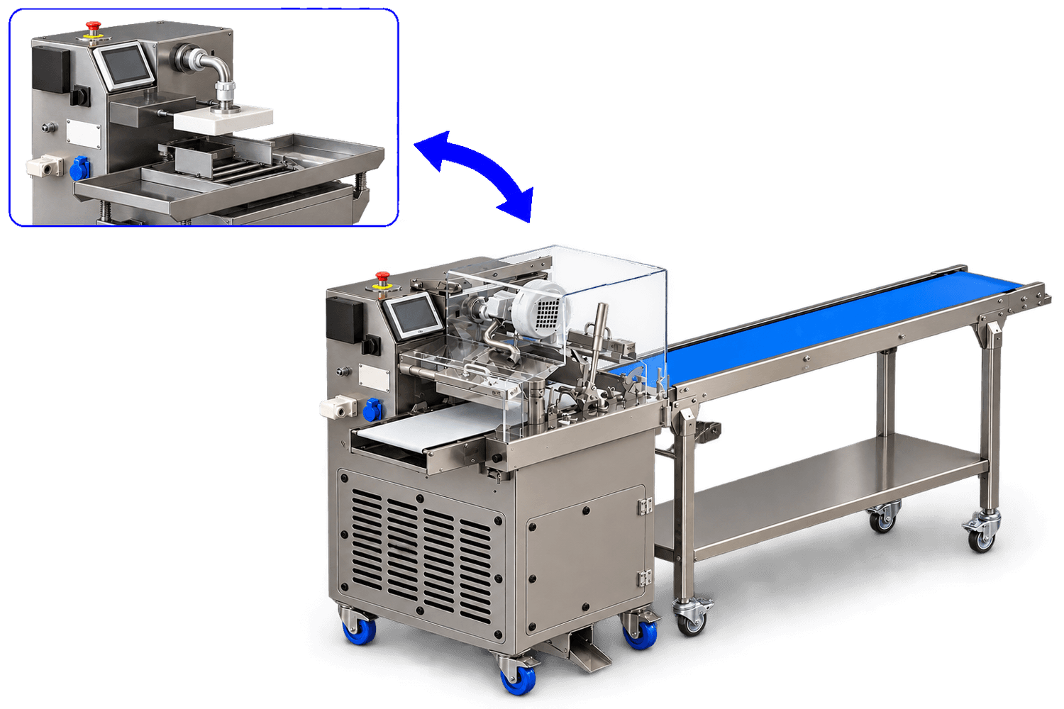 Starter Enrobeerlijn – Compact &amp; Flexibel