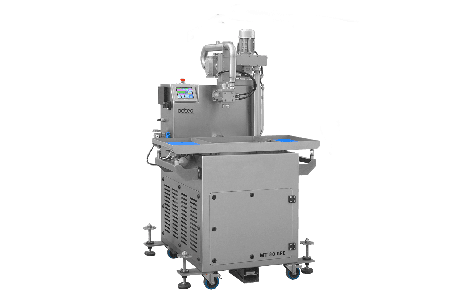 Mini-tempering and dosing machine