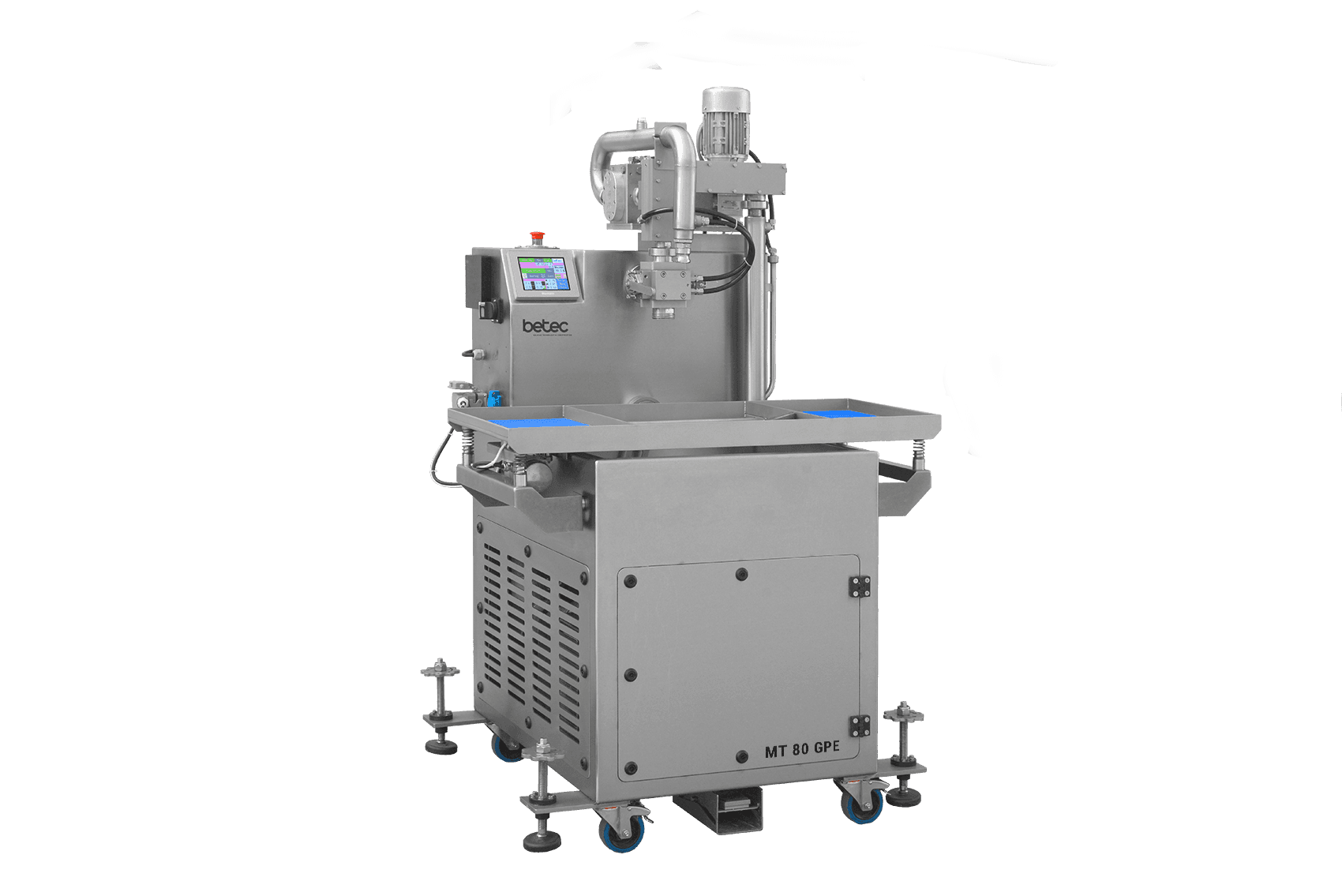 Mini-tempering and dosing machine