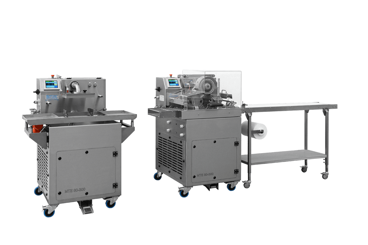 Tempering, moulding and enrobing machine