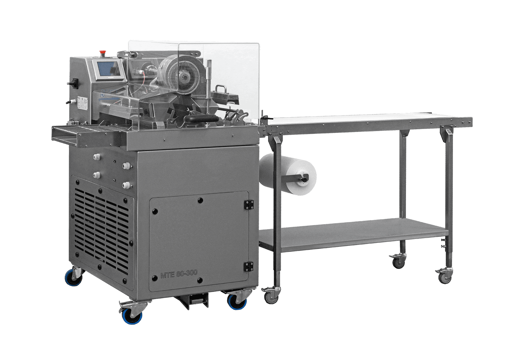 Tempering, moulding and enrobing machine