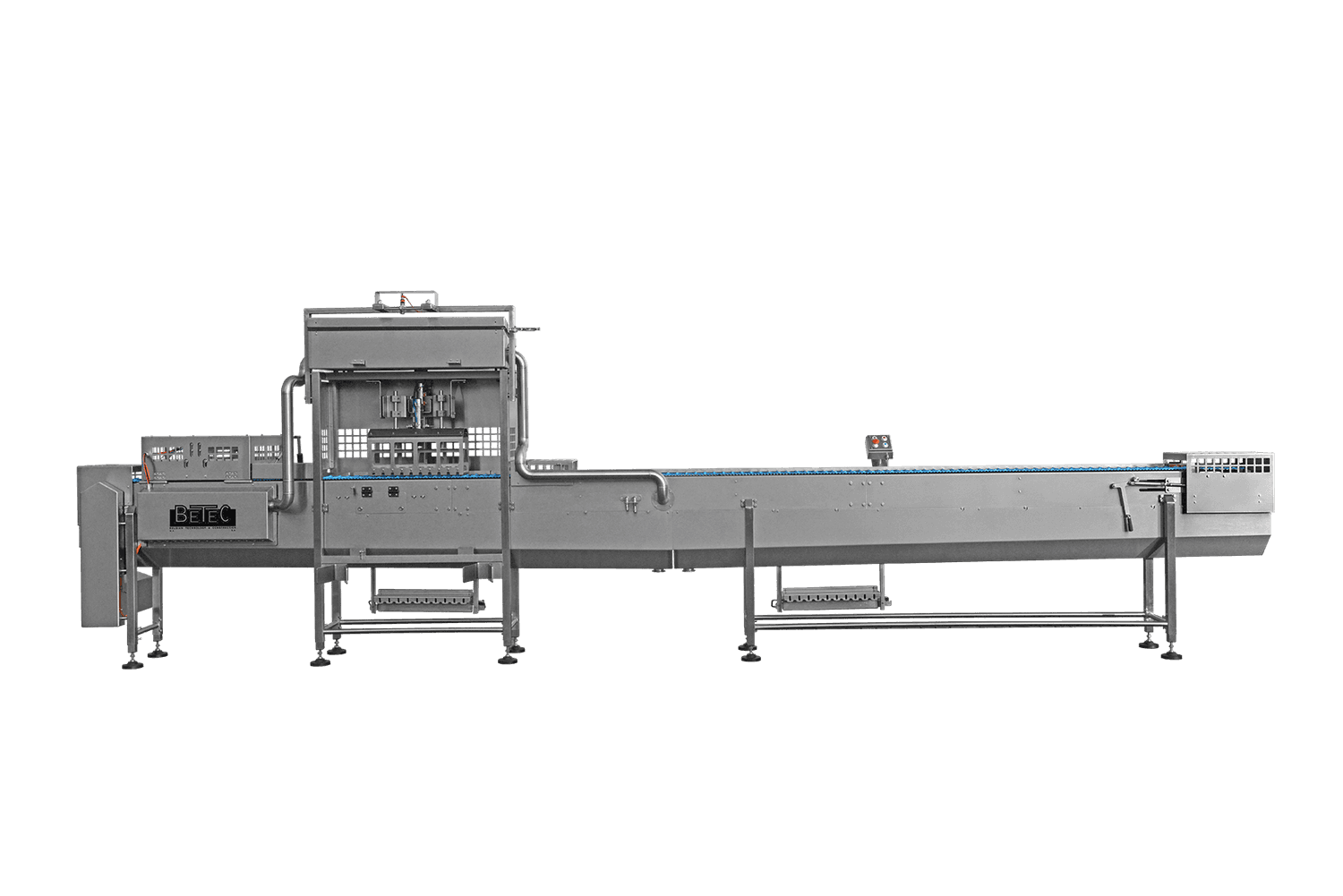 Cakes and pastry injection line for eclairs