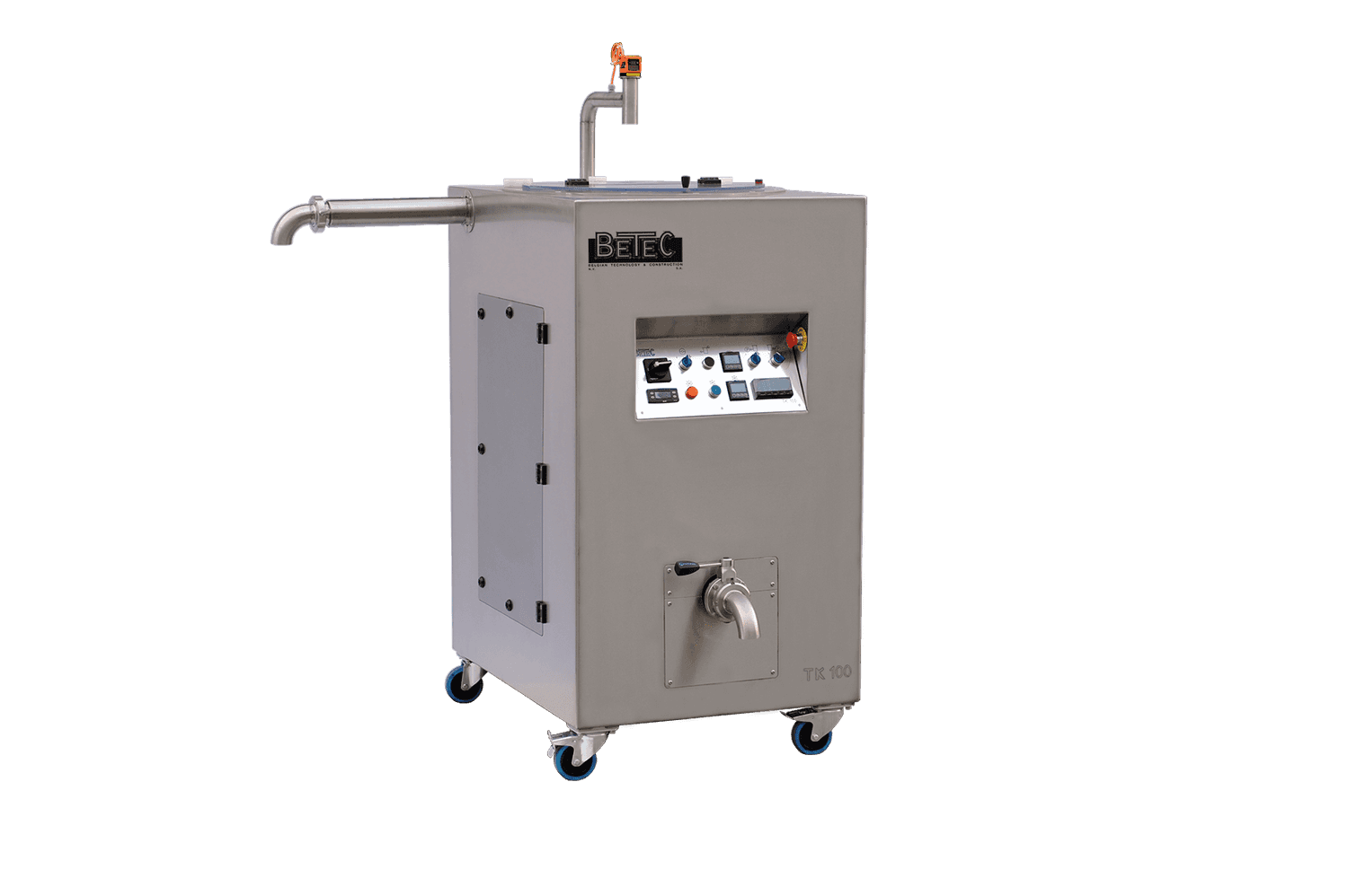 Tempereerketel voor batch-temperering