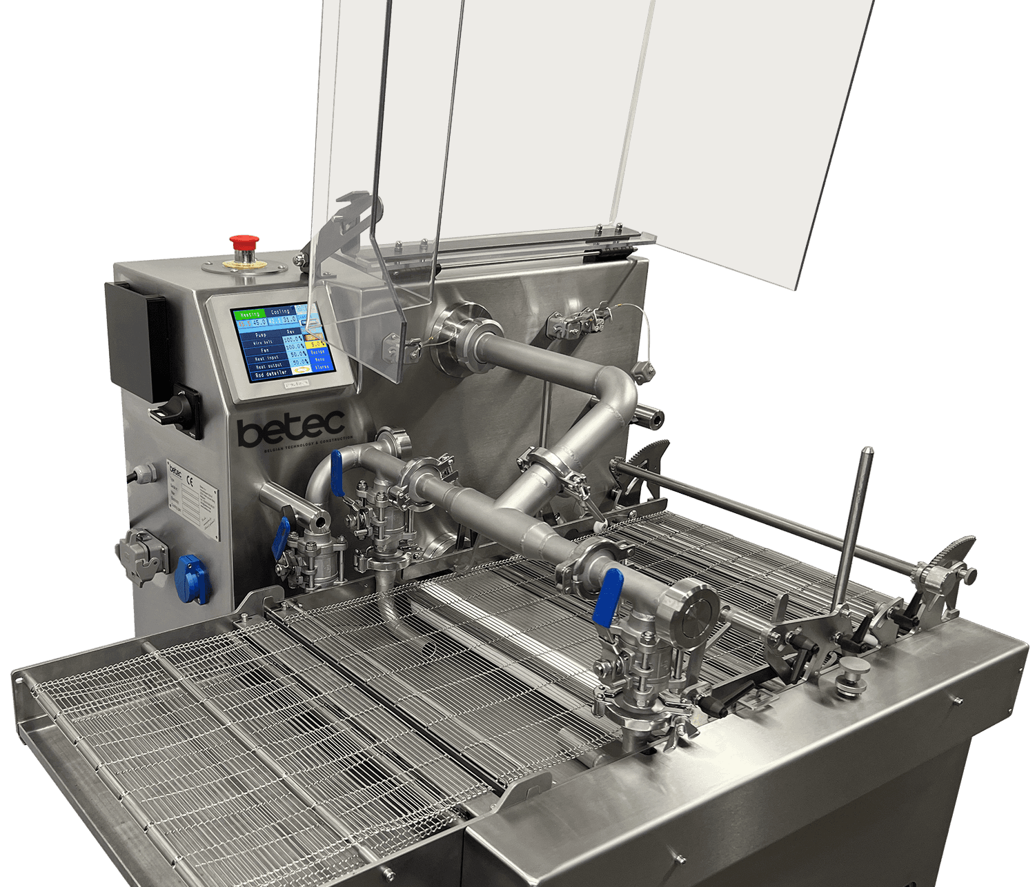 Manifold voor Dikke Chocolade met Drie Instelbare Kranen