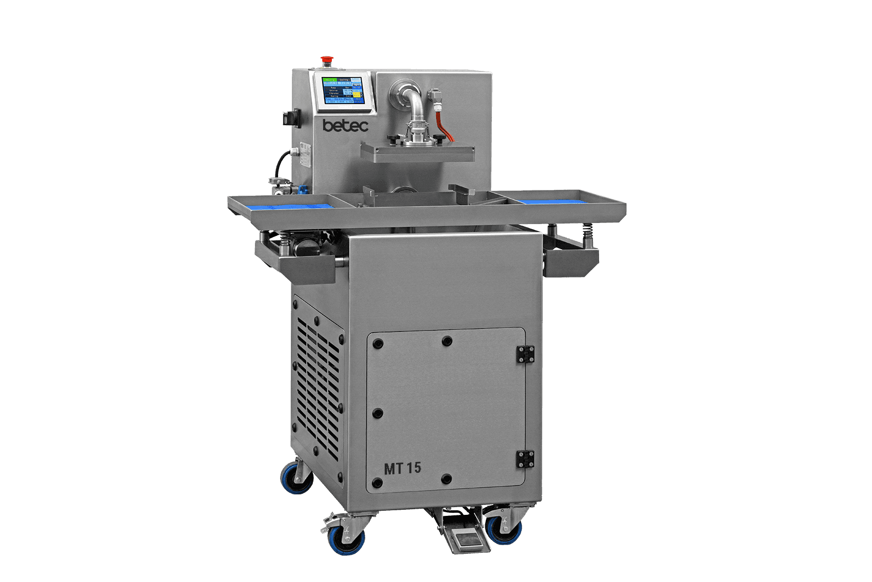 Mini tempering and enrobing machine