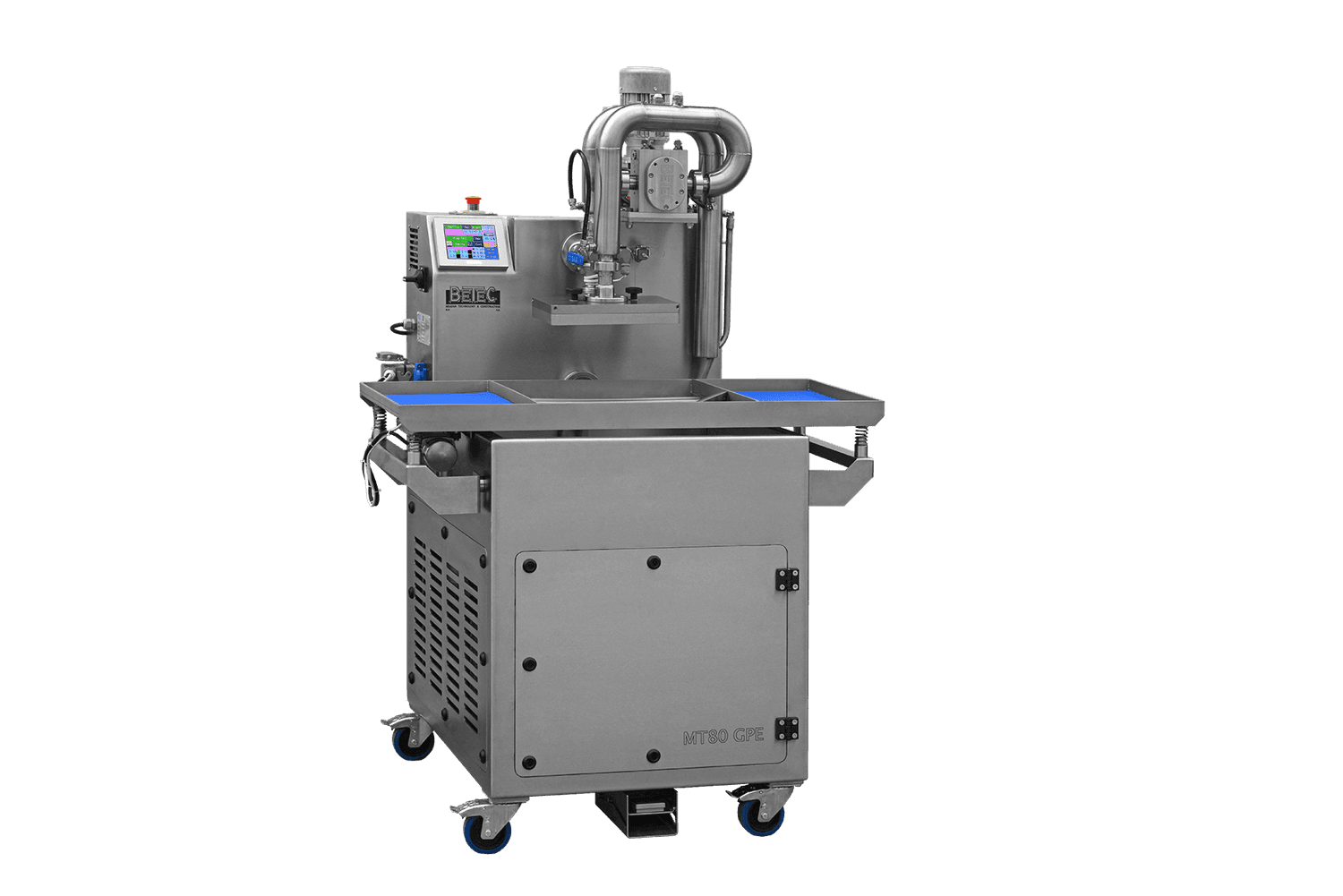 Mini-tempering and dosing machine